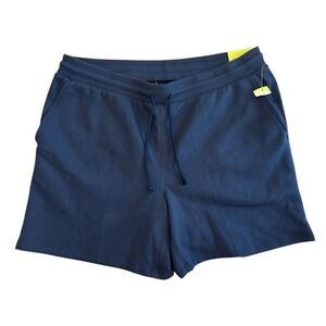 All in Motion Men's Shorts Size L‎ Navy  Blue Athletic NWT Cotton Blend
